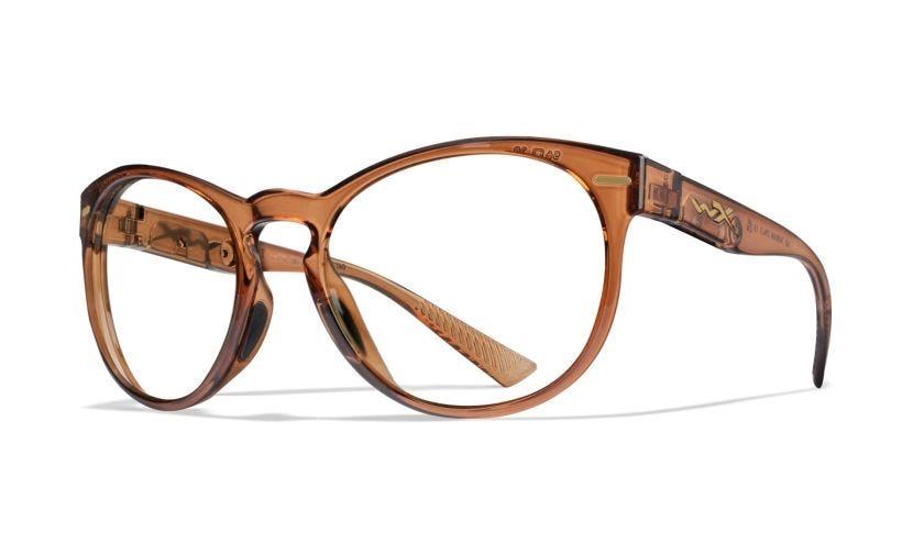 WX COVERT, Lenses: Not included, Frame: Crystal Rootbeer Image
