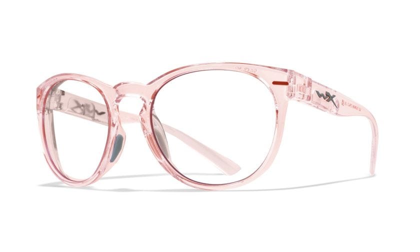 WX COVERT, Lenses: Not included, Frame: Gloss Crystal Blush Image