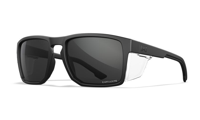 WX FOUNDER, Lenses: CAPTIVATE™ Grey, Frame: Matte Black Image