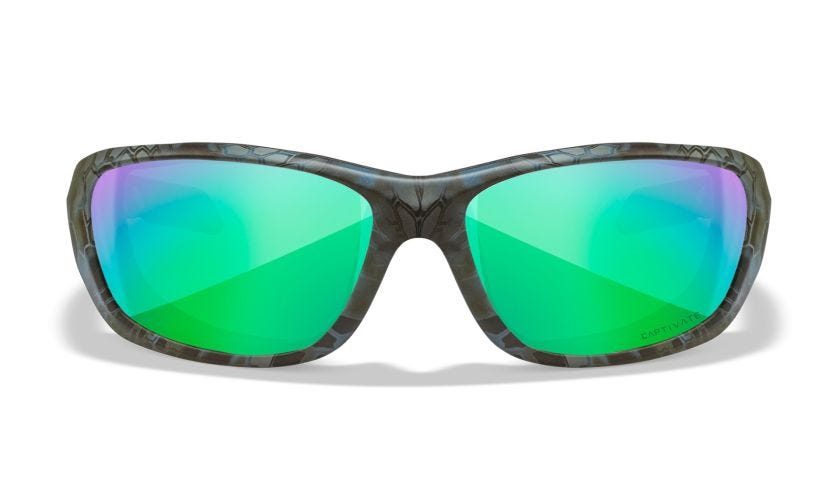 WX GRAVITY, Lenses: CAPTIVATE™ Polarized Green Mirror, Frame: Kryptek® Neptune™ Image