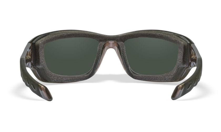 WX GRAVITY, Lenses: CAPTIVATE™ Polarized Blue Mirror, Frame: Black Crystal Image