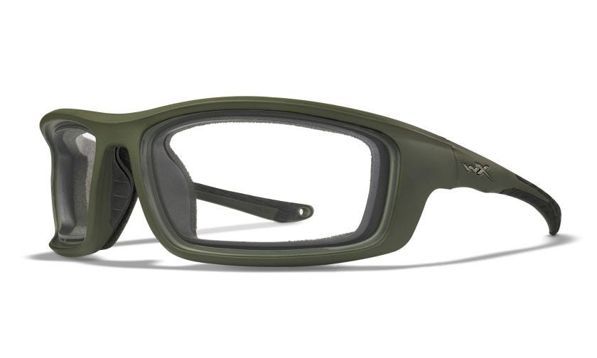WX GRID, Lenses: Not included, Frame: Matte Utility Green Image