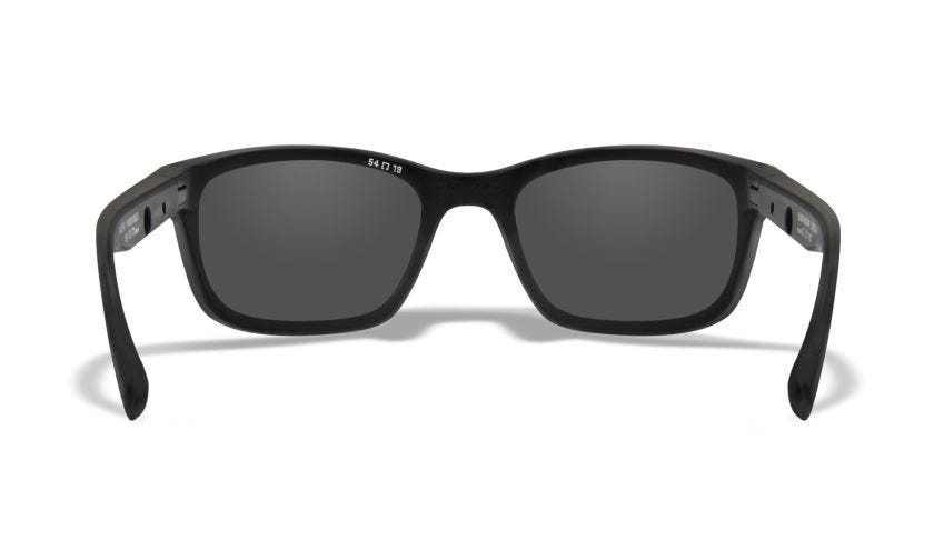 WX HELIX, Lenses: CAPTIVATE™ Polarized Blue Mirror, Frame: Matte Black Image