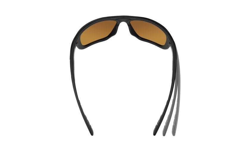 WX KINGPIN, Lenses: CAPTIVATE™ Polarized Green Mirror, Frame: Matte Graphite Image