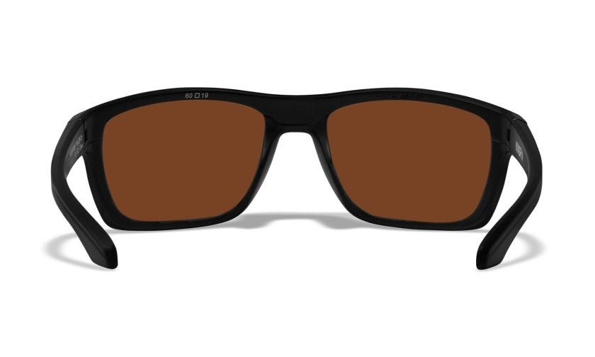 WX KINGPIN, Lenses: CAPTIVATE™ Polarized Bronze Mirror, Frame: Matte Black Image