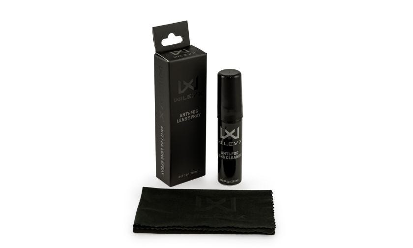 WX Anti-Fog Lens Cleaner, 25 ml Bottle, w/ Cleaning Cloth Image