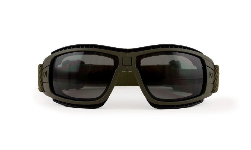 WX LYNX, Lenses: Grey/Clear, Frame: OD Green Image
