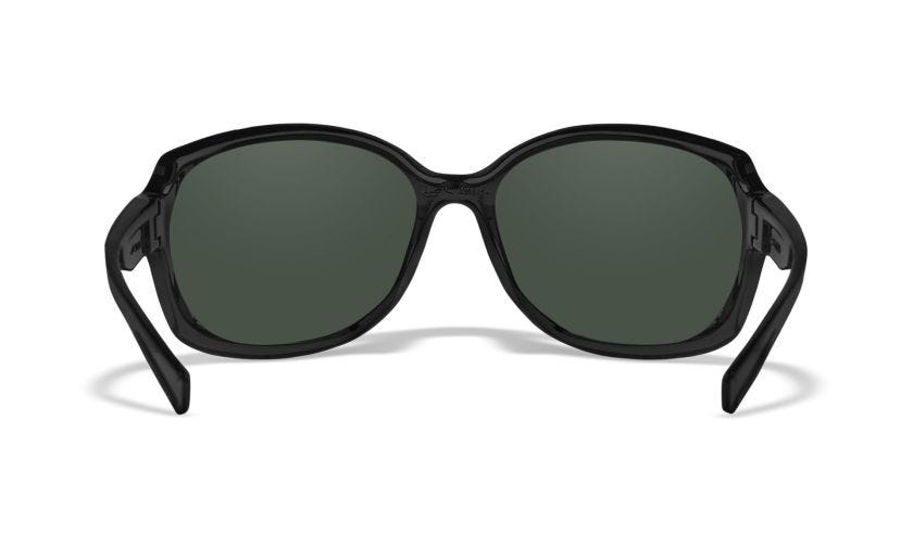 WX MYSTIQUE, Lenses: CAPTIVATE™ Polarized Rose Gold Mirror, Frame: Gloss Black Image