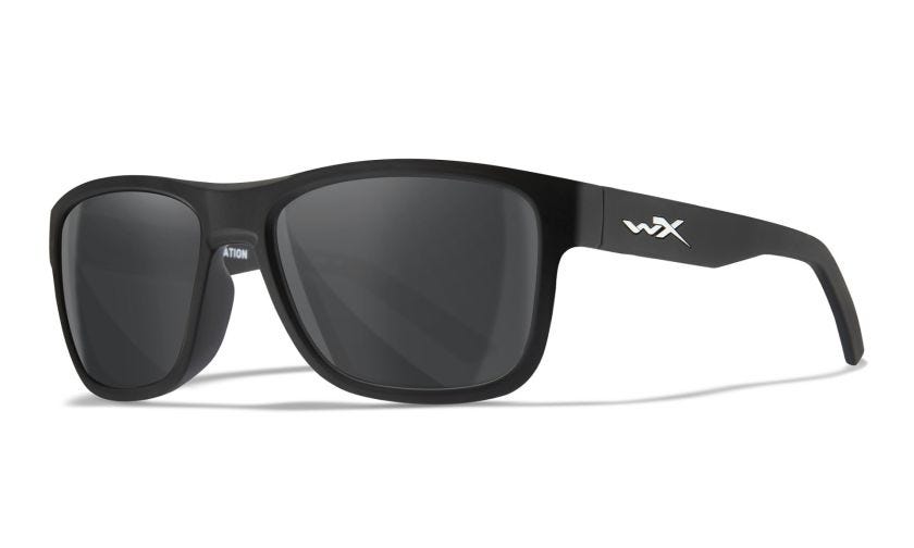 WX OVATION, Lenses: Grey, Frame: Matte Black Image