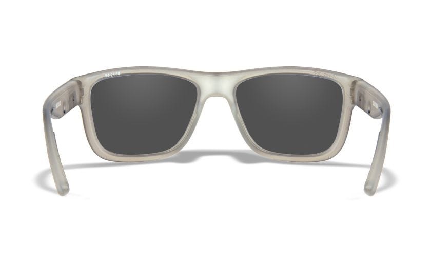 WX OVATION, Lenses: CAPTIVATE™ Polarized Blue Mirror, Frame: Matte Slate Image