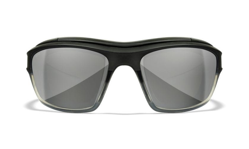 WX OZONE, Lenses: Silver Flash, Frame: Matte Charcoal fade to Grey Image