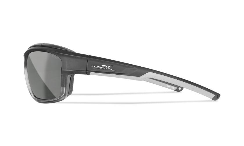 WX OZONE, Lenses: Silver Flash, Frame: Matte Charcoal fade to Grey Image