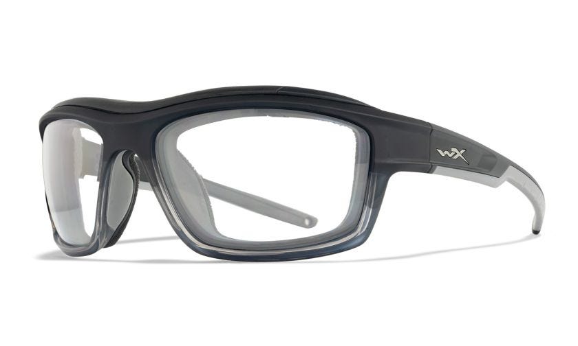 WX OZONE, Lenses: Not included, Frame: Matte Charcoal fade to Grey Image