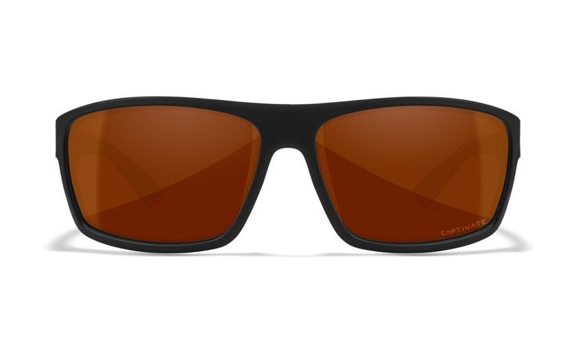 WX PEAK, Lenses: CAPTIVATE™ Polarized Copper, Frame: Matte Black Image