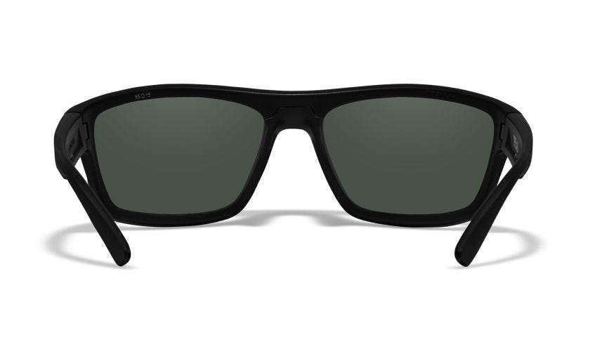 WX PEAK XL, Lenses: CAPTIVATE™ Polarized Blue Mirror, Frame: Matte Black Image