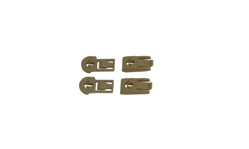 RAS, ARC Rail Clip and Bar, Rail Attachment System - Tan Image