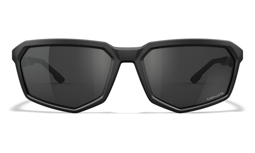 WX RECON, Lenses: CAPTIVATE™ Grey, Frame: Matte Black Image