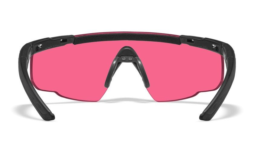 SABER ADVANCED, Shield: Vermillion, Frame: Matte Black Image