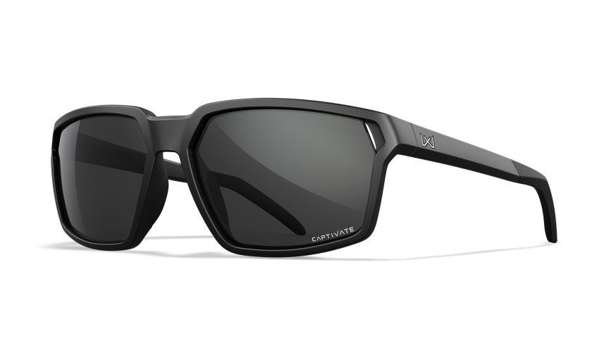 WX SIERRA, Lenses: CAPTIVATE™ Grey, Frame: Matte Black Image
