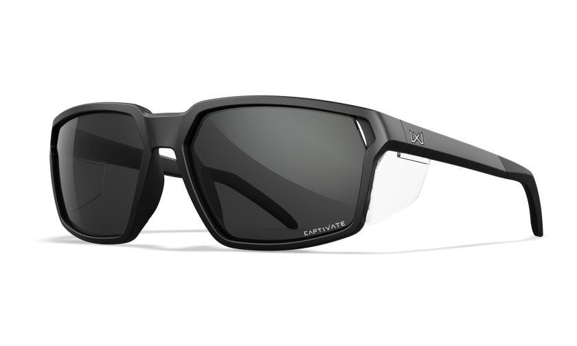 WX SIERRA, Lenses: CAPTIVATE™ Grey, Frame: Matte Black Image
