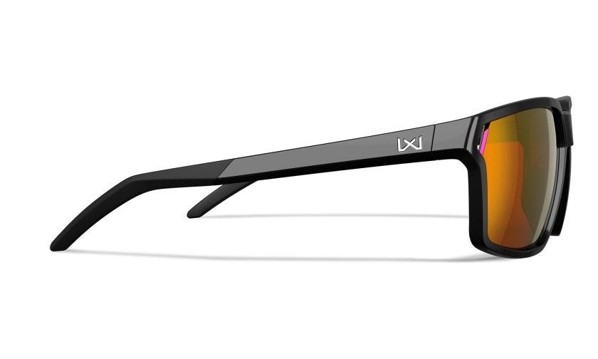 WX SIERRA, Lenses: CAPTIVATE™ Red Mirror, Frame: Gloss Black Image