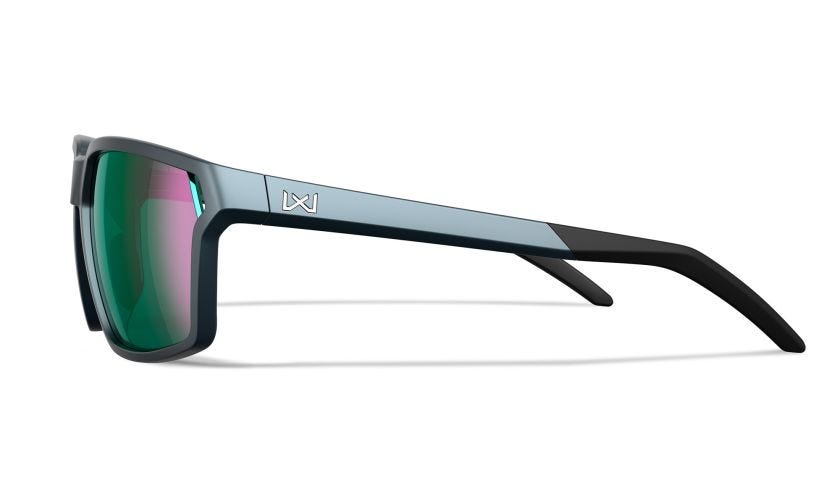 WX SIERRA, Lenses: CAPTIVATE™ Polarized Green Mirror, Frame: Matte Graphite Image