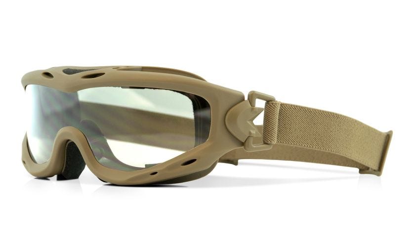 SPEAR, Shields: Grey/Clear/Light Rust, Frame: Matte Tan Image
