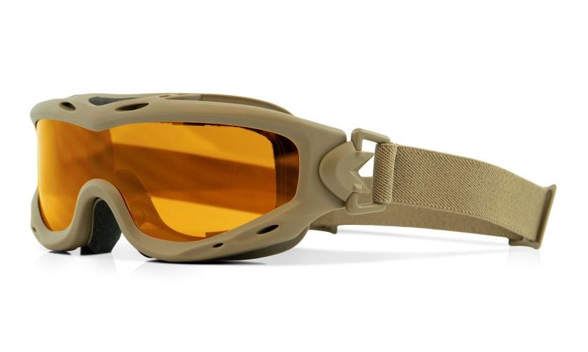 SPEAR, Shields: Grey/Clear/Light Rust, Frame: Matte Tan Image