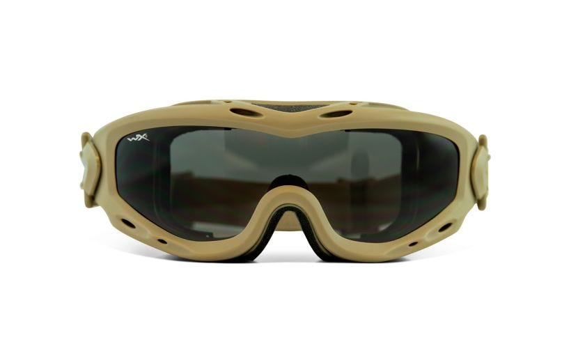 SPEAR, Shields: Grey/Clear, Frame: Matte Tan Image