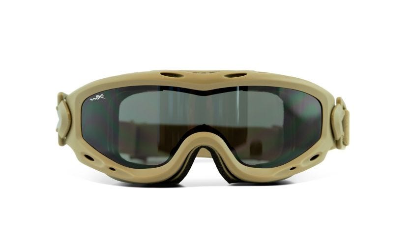 SPEAR DUAL LENS, Shields: Grey/Clear/Light Rust, Frame: Matte Tan Image