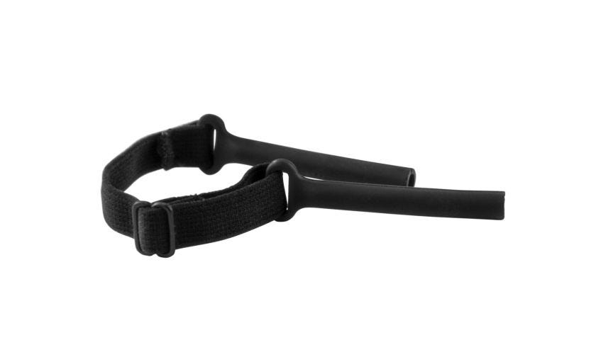 WX Elastic Strap, w/ Rubber Tips, Black Image