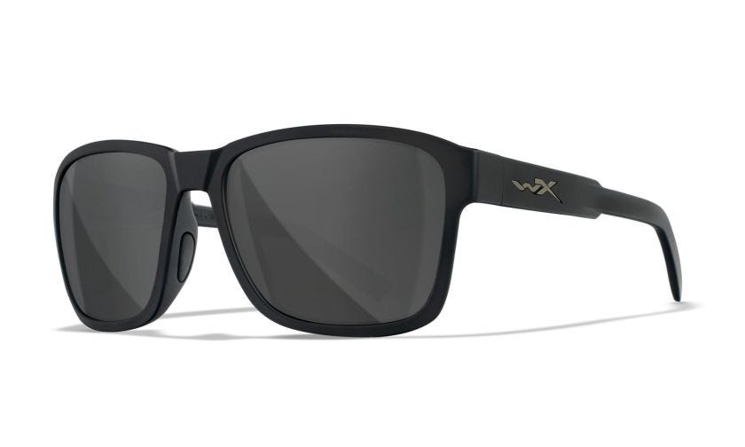 WX TREK, Lenses: Grey, Frame: Matte Black Image