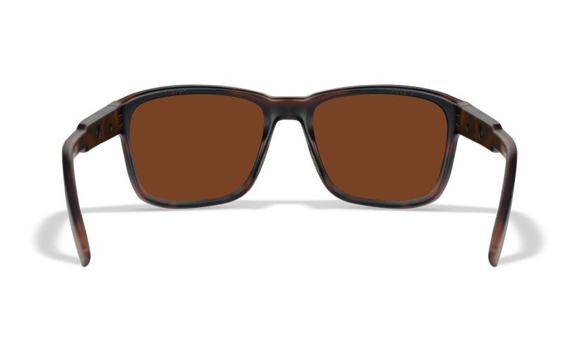 WX TREK, Lenses: CAPTIVATE™ Polarized Copper, Frame: Matte Havana Brown Image