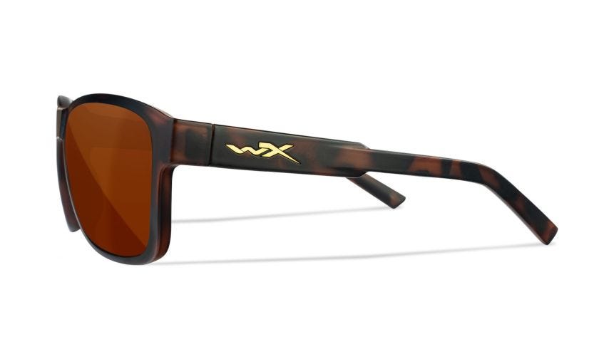 WX TREK, Lenses: CAPTIVATE™ Polarized Copper, Frame: Matte Havana Brown Image