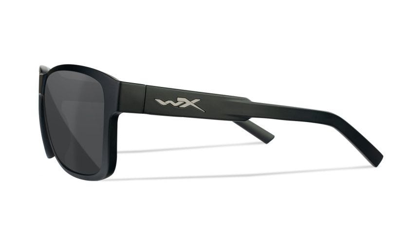 WX TREK, Lenses: CAPTIVATE™ Polarized Grey, Frame: Gloss Black Image