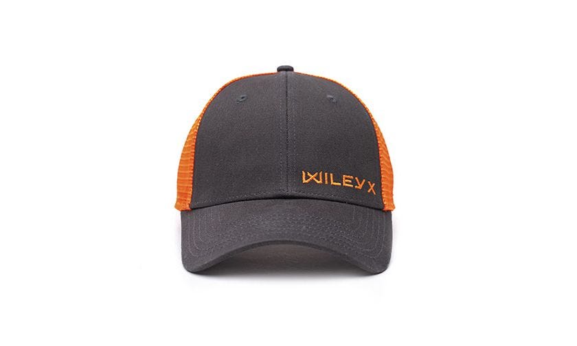 Trucker Cap, Dark Grey/Signal Orange, Signal Orange Wiley X Image