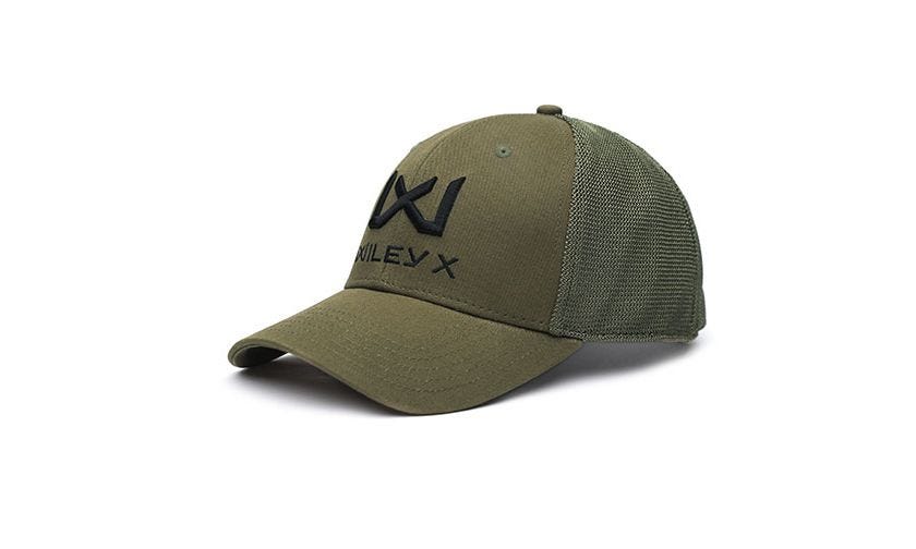 Trucker Cap, Olive Green, Black WX/Wiley X Image