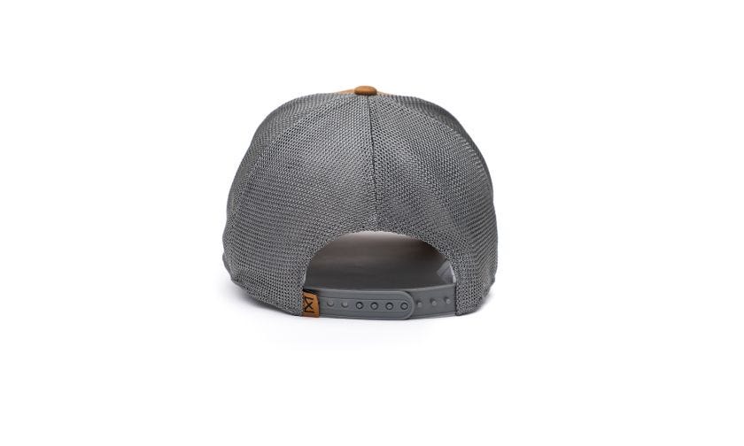 Trucker Cap, Tan/Grey, Black Wiley X Image