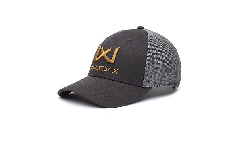 Trucker Cap, Dark Grey, Tan WX/Wiley X Image