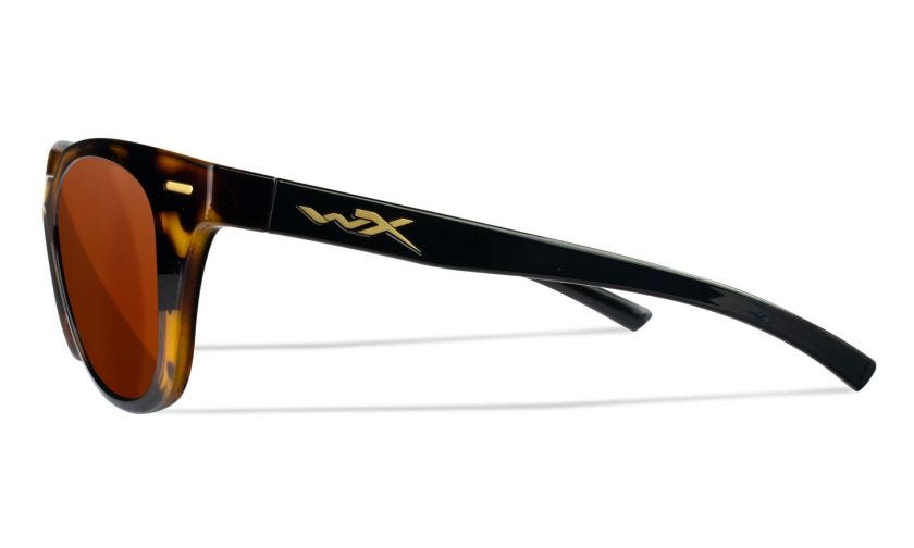WX ULTRA, Lenses: CAPTIVATE™ Polarized Copper, Frame: Gloss Demi Brown/Gloss Black Image