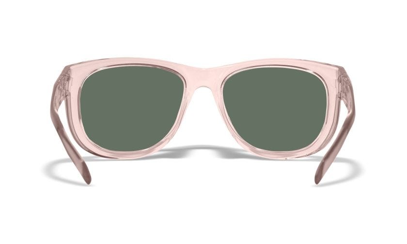 WX WEEKENDER, Lenses: CAPTIVATE™ Polarized Rose Gold Mirror, Frame: Crystal Blush Image