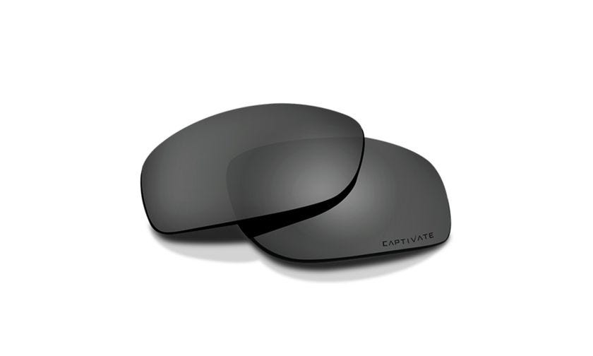 WX TREK, CAPTIVATE™ Polarized Grey, Replacement Lenses Image
