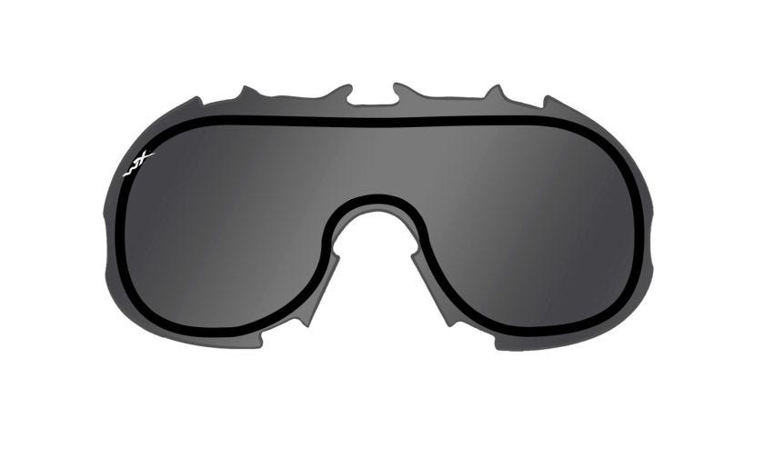 NERVE DUAL LENS, Grey, Replacement Shield Image